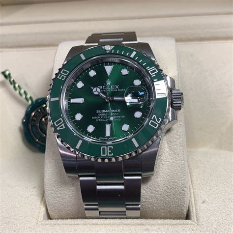 rolex submariner 116610lv 3135 hulk|rolex hulk original price.